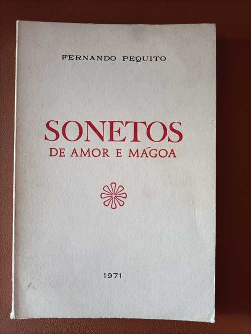 Sonetos de amor e mágoa - Capa