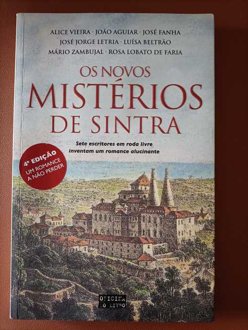 Os novos mistérios de sintra - Capa