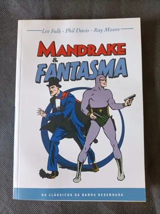 Mandrake & Fantasma de Lee Falk, Phil Davis, Ray Moore | LivrosPT