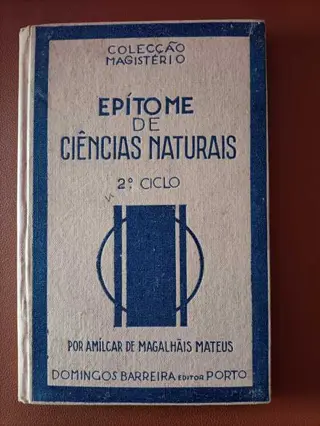 Epítome de ciências naturais de Amilcar de Magalhães Mateus | LivrosPT