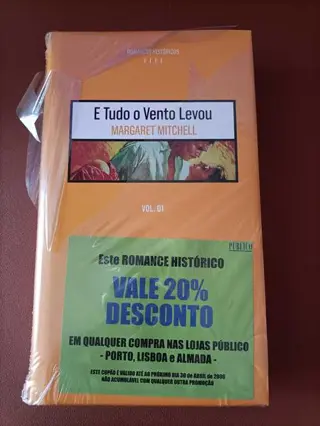 E tudo o vento levou - Vol I de Margaret Mitchell | LivrosPT