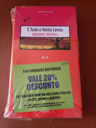 E tudo o vento levou - Vol II de Margaret Mitchell | LivrosPT