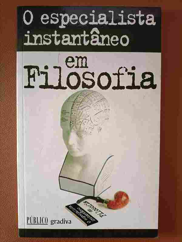 O especialista instantâneo em Filosofia - Capa