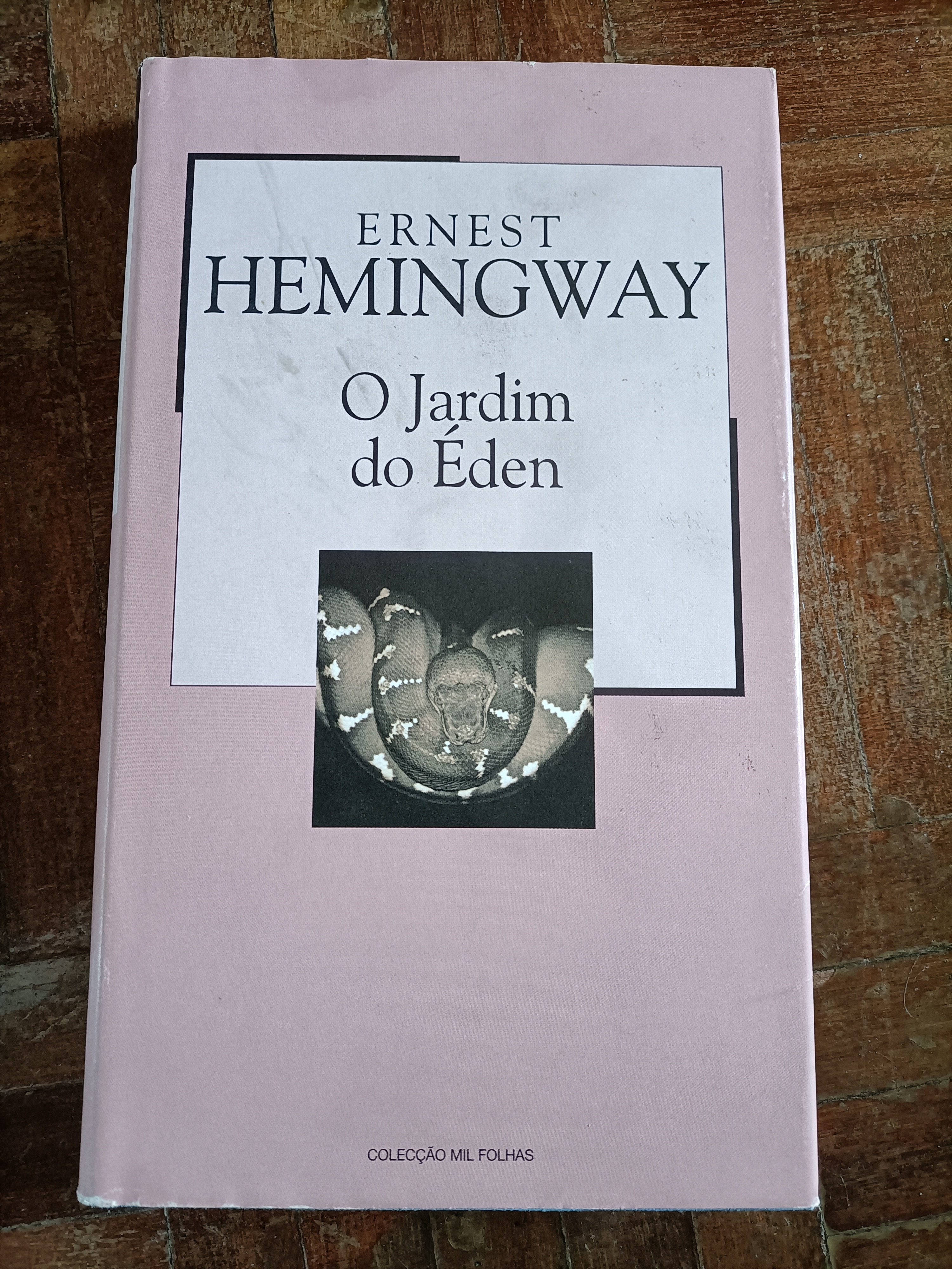 O Jardim do Éden - Capa