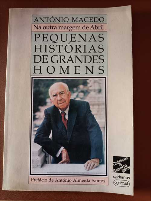 Pequenas histórias de grandes homens - Capa