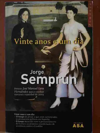 Vinte anos e um dia de Jorge Semprum | LivrosPT