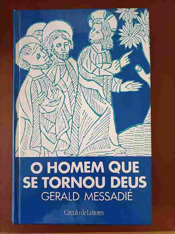 O homem que se tornou Deus - Capa