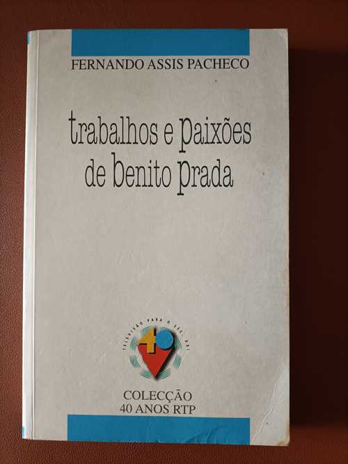 Trabalhos e paixões de Benedito Prada - Capa