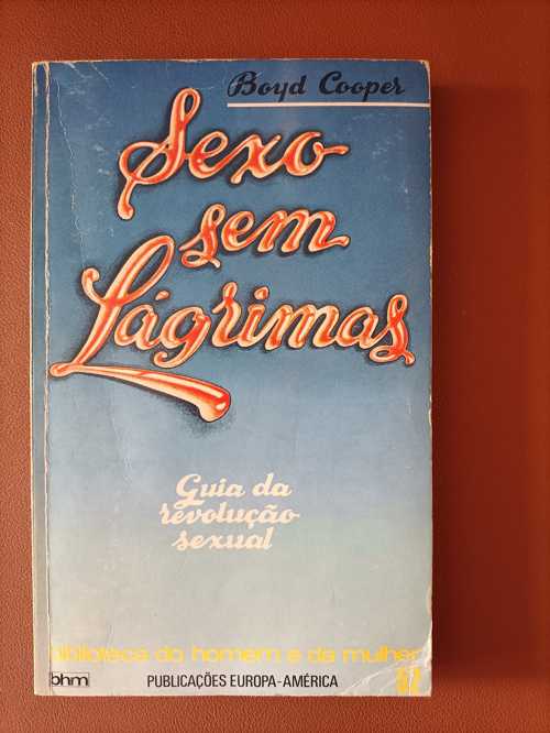 Sexo sem lágrimas - Capa