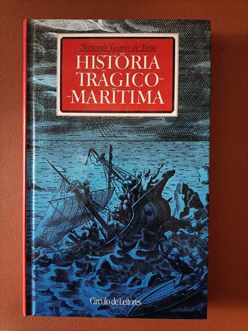 História trágico-marítima - Capa