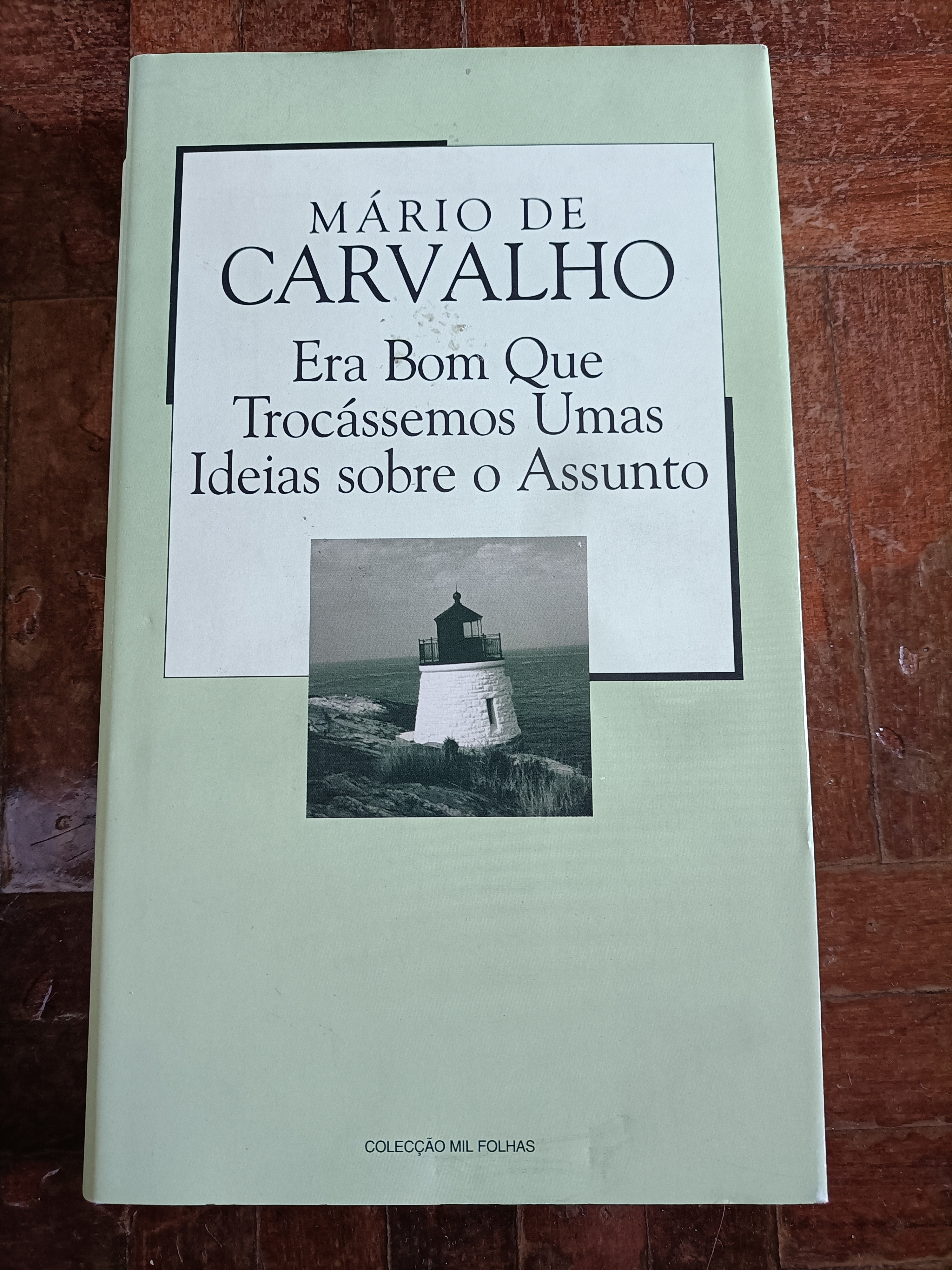 Era Bom Que Trocássemos Umas Ideias sobre o Assunto de Mário de Carvalho - Livro | LivrosPT