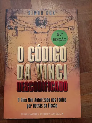 O Código Da Vinci Descodificado de Simon Cox | LivrosPT