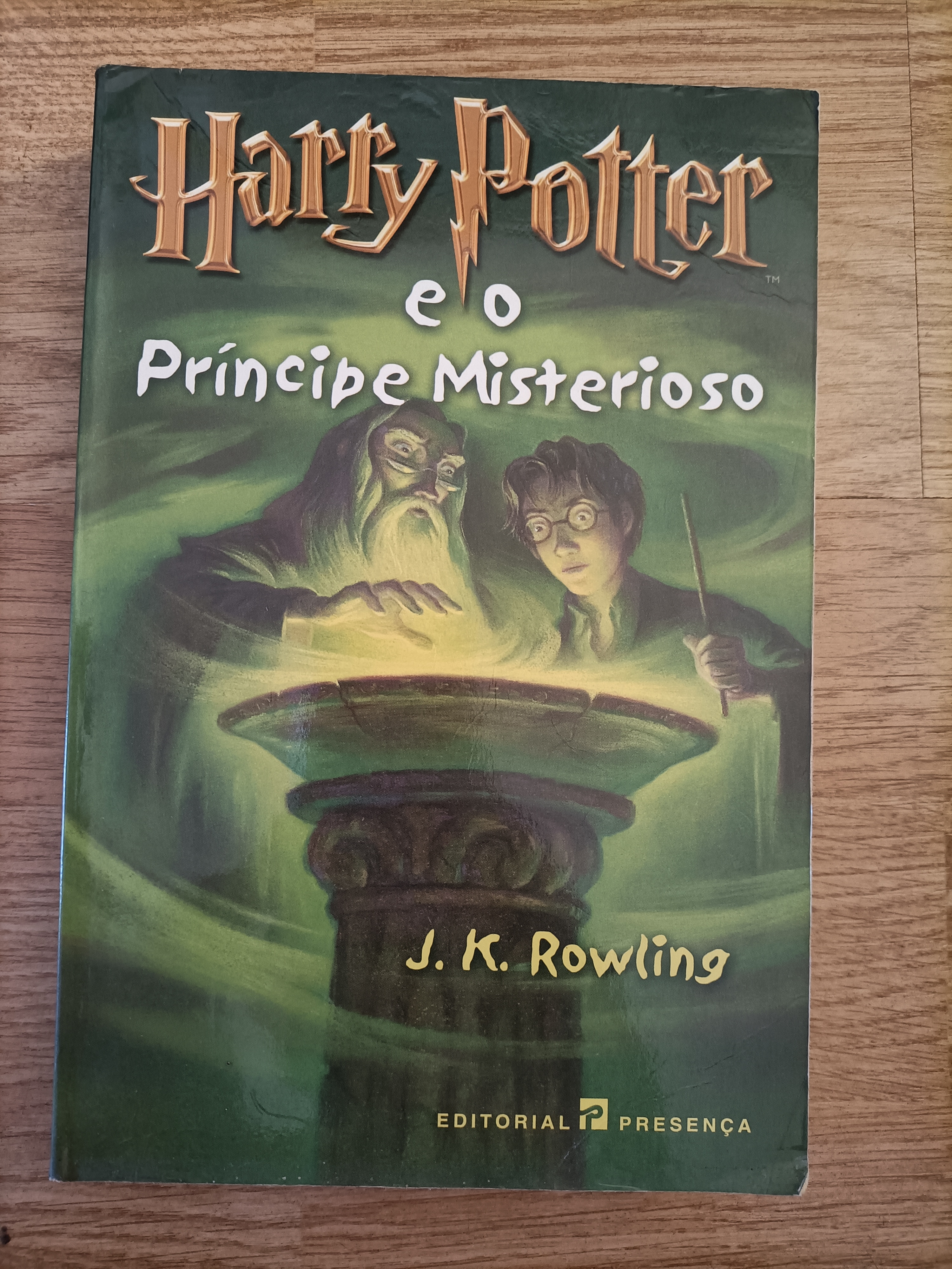 Harry Potter e o Príncipe Misterioso - Capa