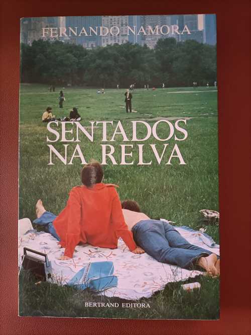 Sentados na relva - Capa