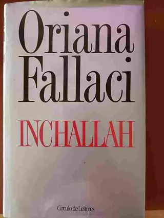 Inchallah de Oriana Fallaci | LivrosPT