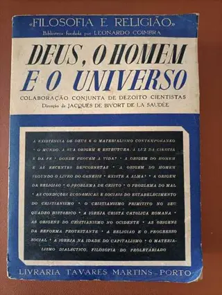 Deus, o Homem e o Universo de Jacques de Bivort de la Saudée | LivrosPT