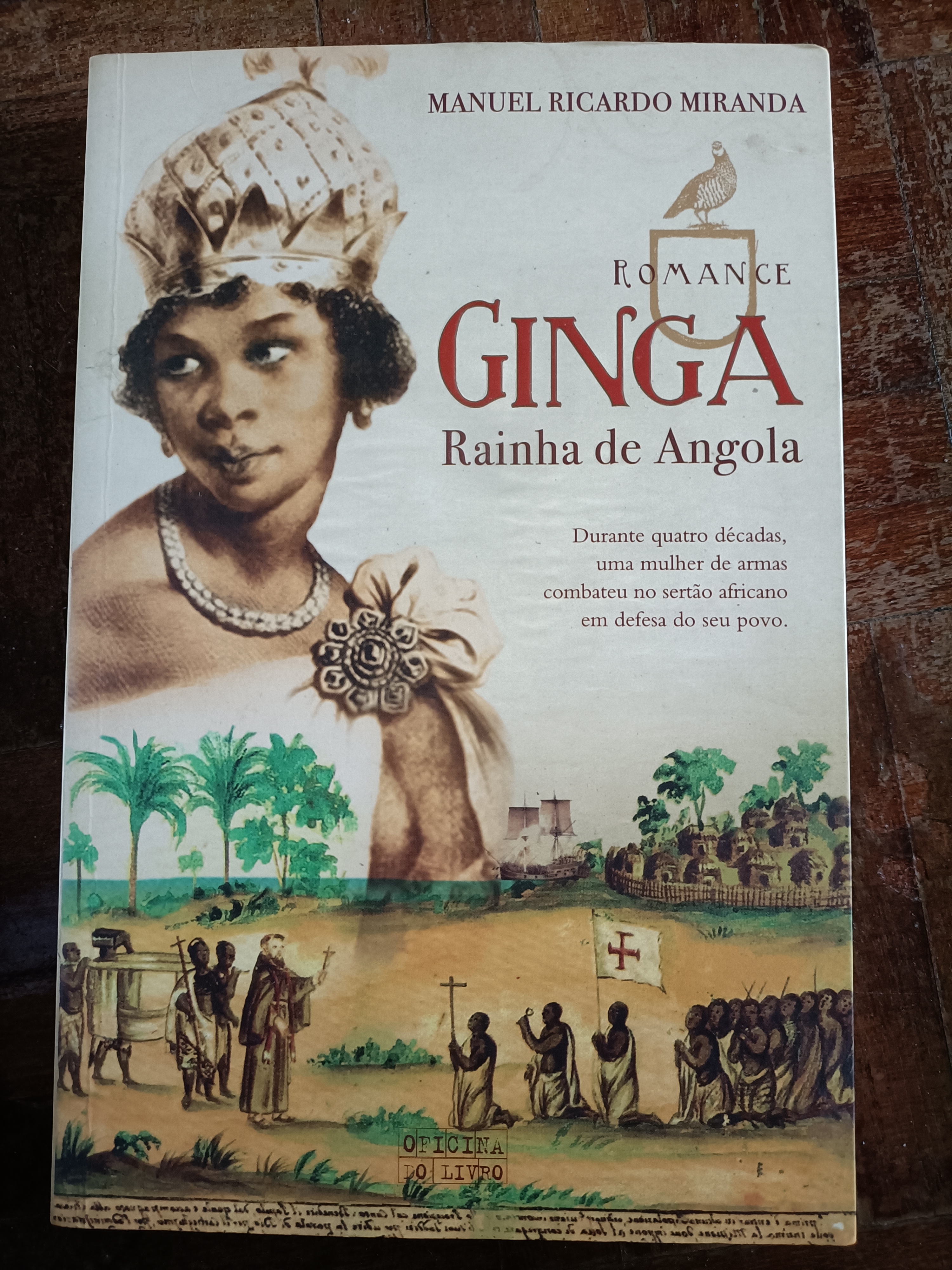 Ginga, Rainha de Angola - Capa