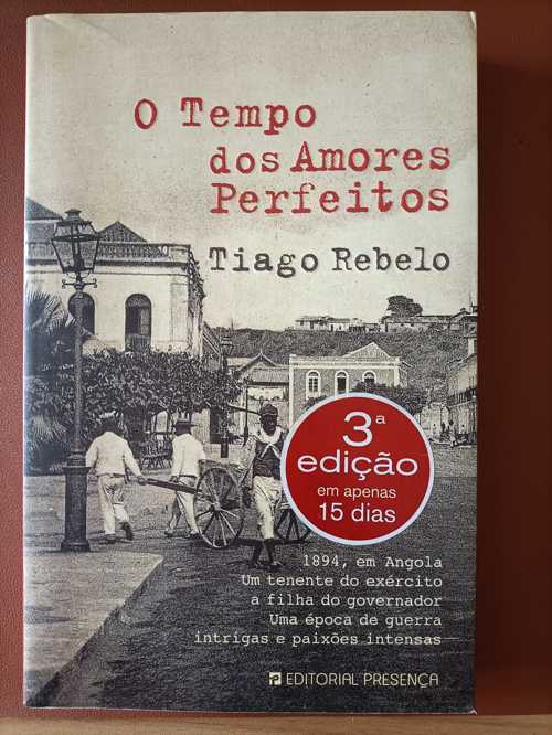O tempo dos amores perfeitos - Capa