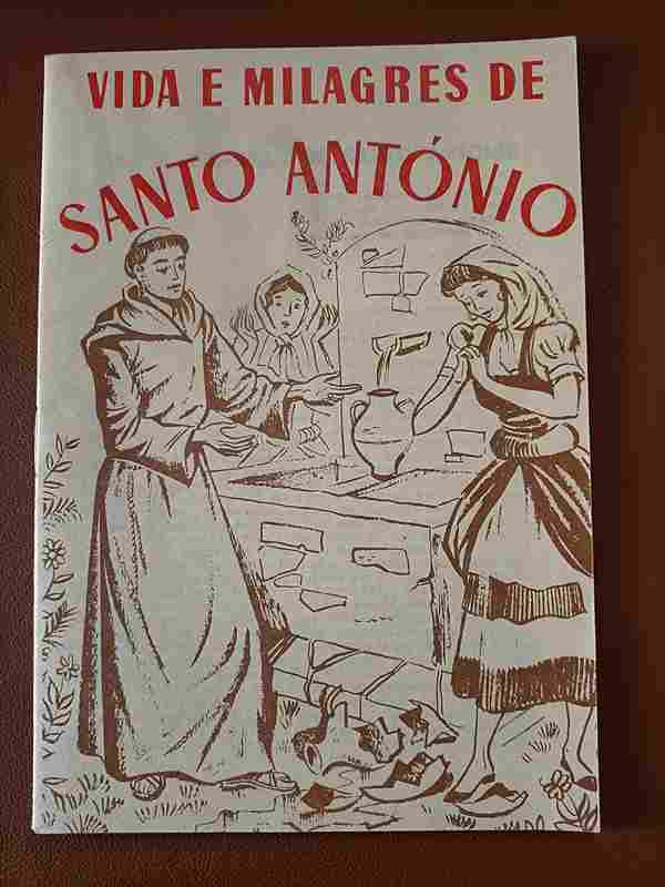 Vida e milagres de Santo António - Capa