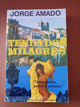 Tenda dos milagres de Jorge Amado | LivrosPT