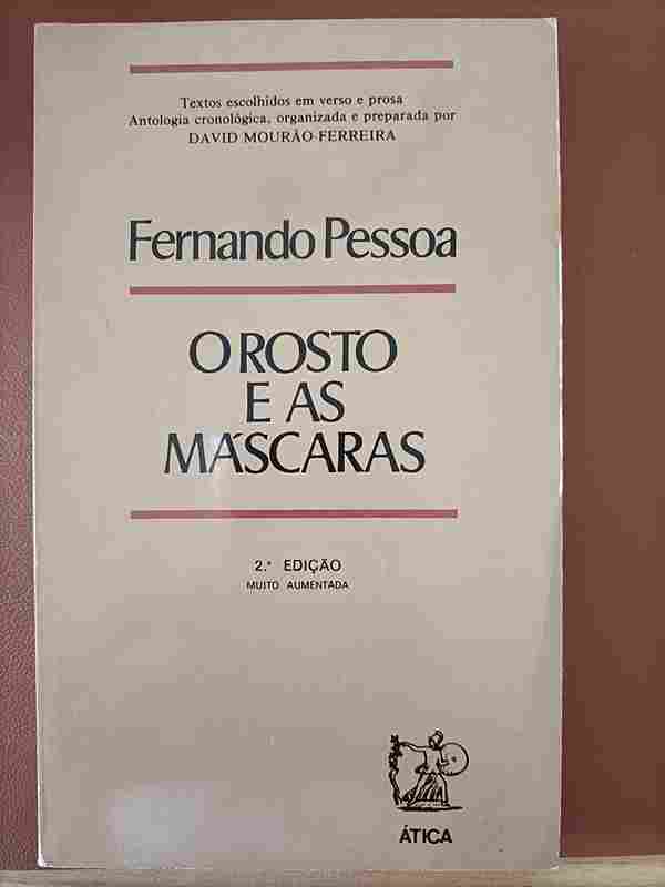 O Rosto e as Máscaras - Capa