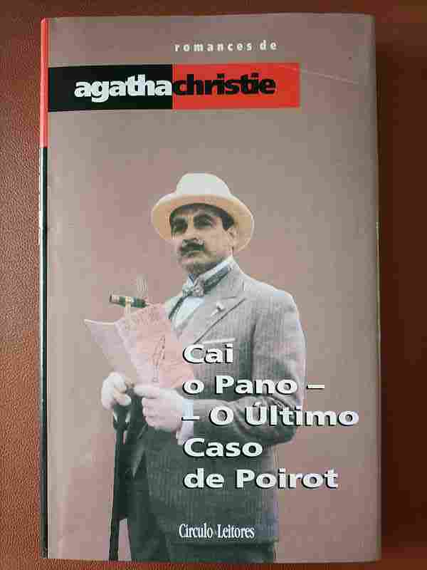 Cai o pano - o último caso de Poirot - Capa
