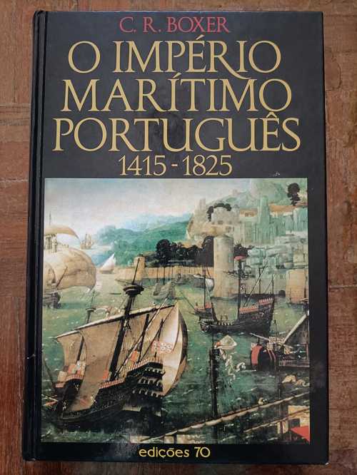 O império marítimo português - Capa