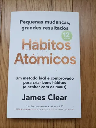 Hábitos Atómicos de James Clear | LivrosPT