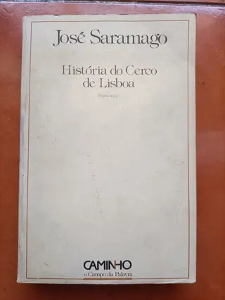 História do Cerco de Lisboa de José Saramago | LivrosPT
