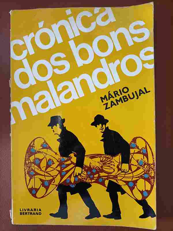 Crónica dos bons malandros - Capa