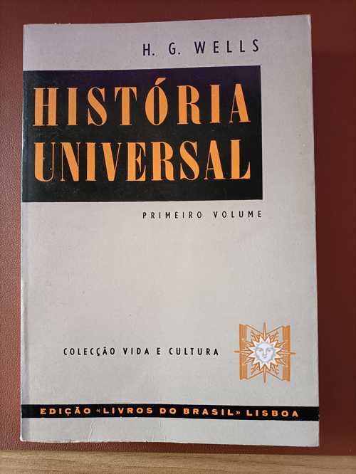 História universal - 3 volumes - Capa