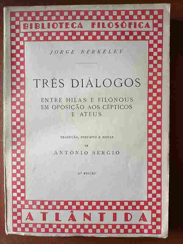 Três diálogos - Capa