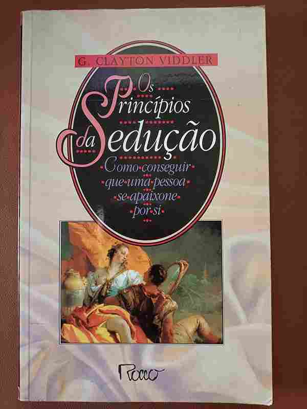 Os princípios da sedução - Capa