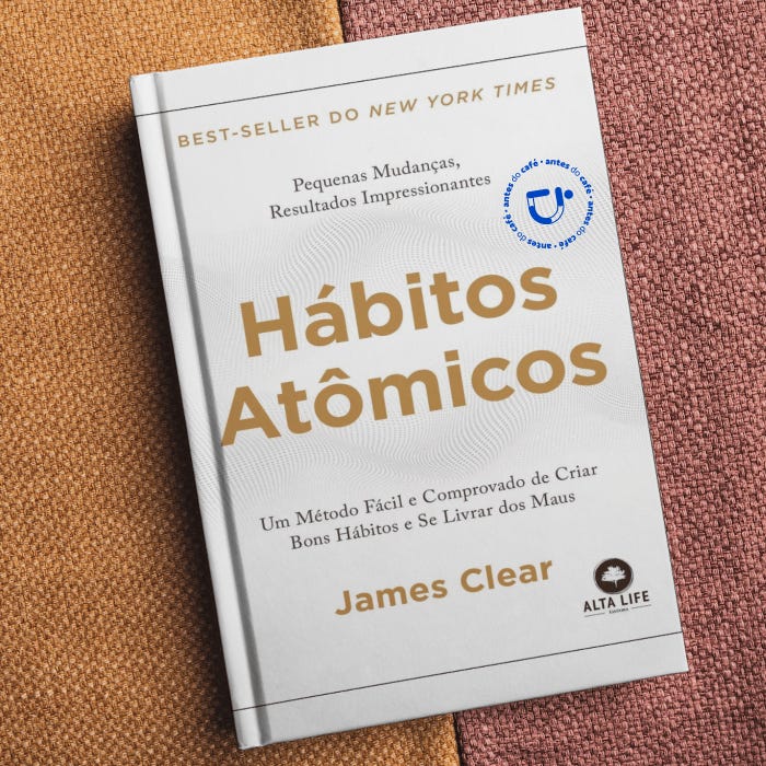 Hábitos Atômicos de James Clear - Livro | LivrosPT