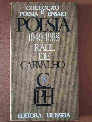 Poesia de Raul de Carvalho | LivrosPT